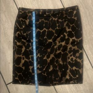 Elie Tahari Leopard Print Women's Skirt 12
